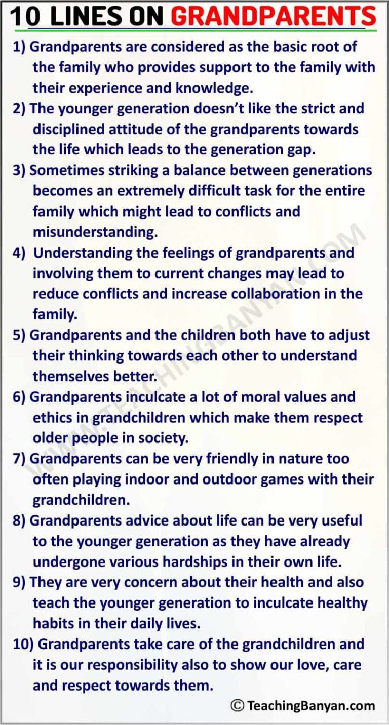 essay on memories with grandparents